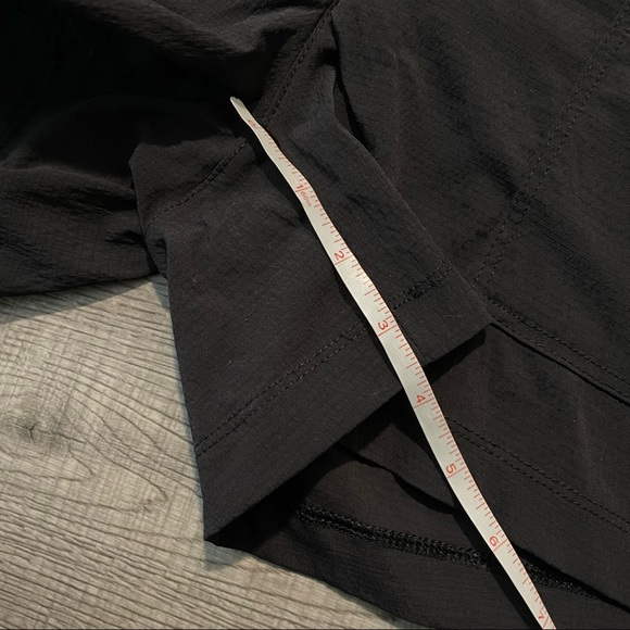 Athleta Black Shorts with Zippered Pockets Nylon and Spandex - Picture 8 of 10